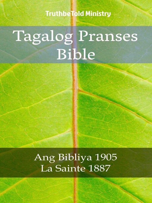 Title details for Tagalog Pranses Bible by TruthBeTold Ministry - Available